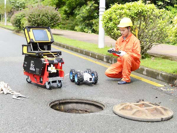 曲江管道机器人检测